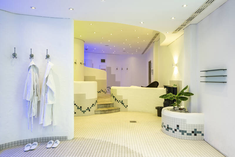 Wellness and sauna area at the AllgäuSternHotel