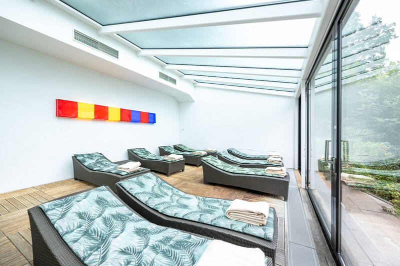 The relaxation room is part of the wellness and sauna area at the AllgäuSternHotel and allows you to forget daily life.